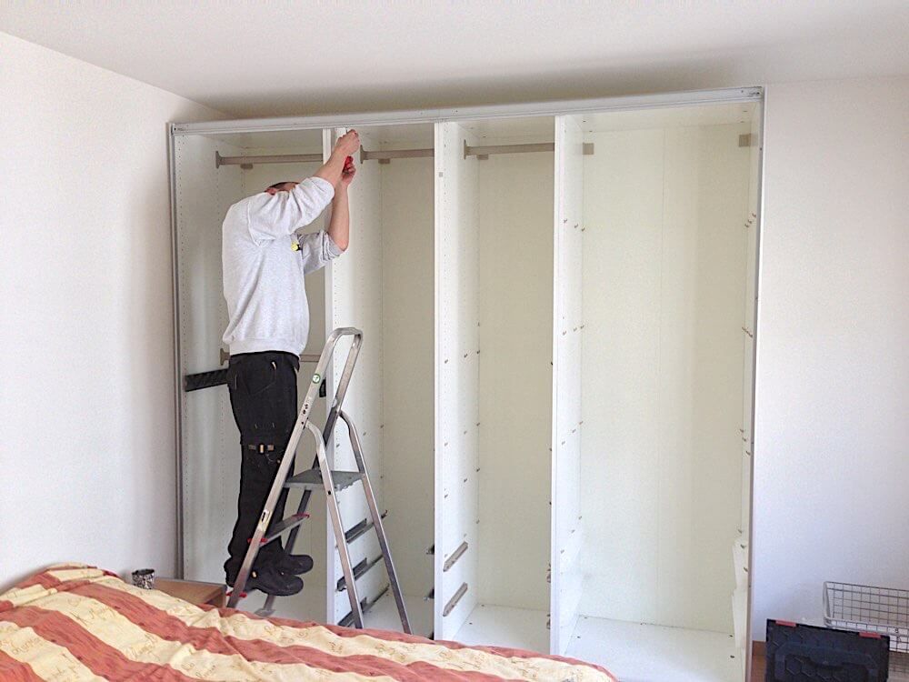 Fertiggestellte Möbelmontage durch MG-Bauinstallation